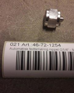 Automatic grease lubrication nipple G1/4" - M6